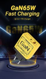 • شاحن USB-C بقوة 120 واط - شاحن سريع GaN مع تقنية PD - الصورة 2